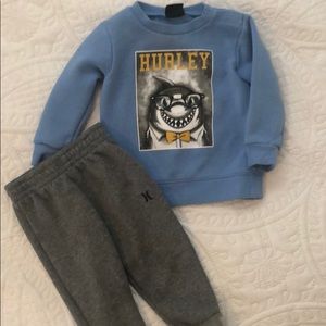 Hurley Shark Sweatshirt & Sweatpant Outfit